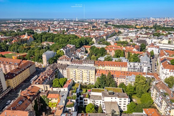 Pleasantly quiet inner courtyard location