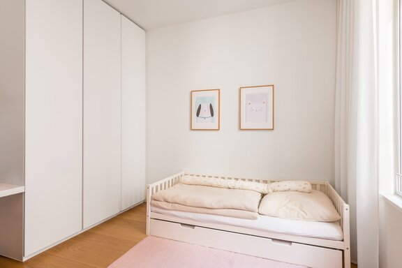 Perfekt geschnittenes Kinderzimmer