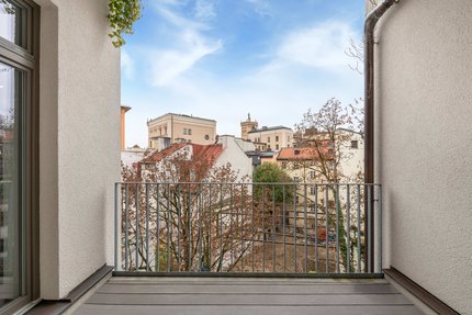 Balkon mit Südwestausrichtung