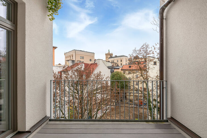 Balkon mit Südwestausrichtung