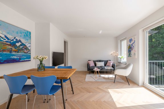 Einladender Wohn-/Essbereich