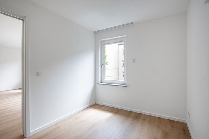 Gut geschnittenes Schlafzimmer