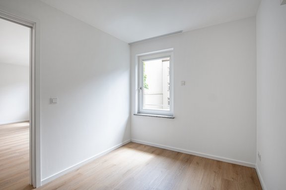 Gut geschnittenes Schlafzimmer