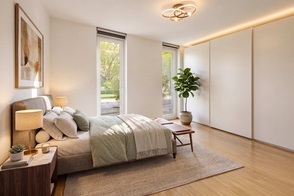 Sleeping (virtually furnished)