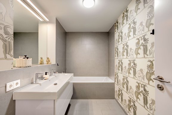 Familienbad mit Wanne