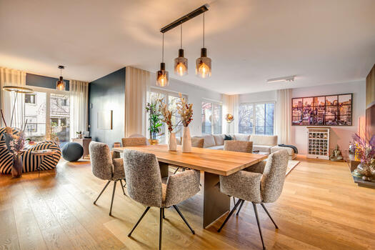 City residence near the Isar River