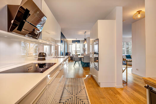Space-creating kitchen