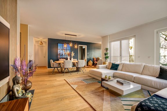 Lichtfülle im Livingbereich