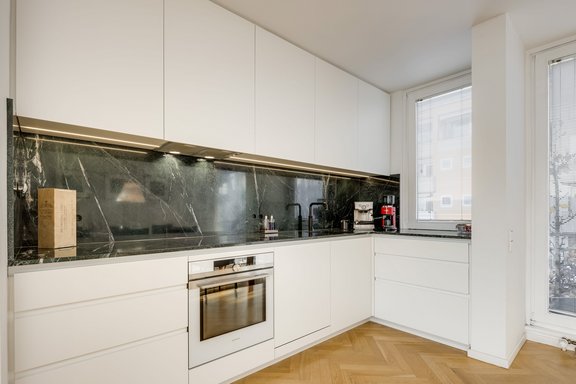 Hochwertige Schreinerküche