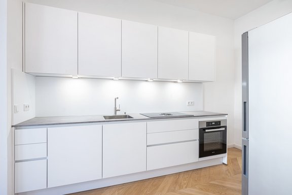 Moderne Schreiner-Einbauküche