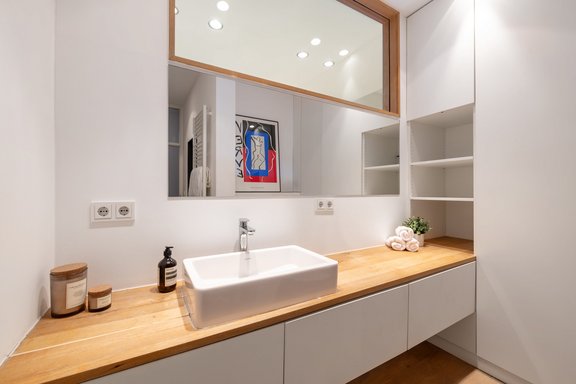 Tageslicht dank des Oberlichts