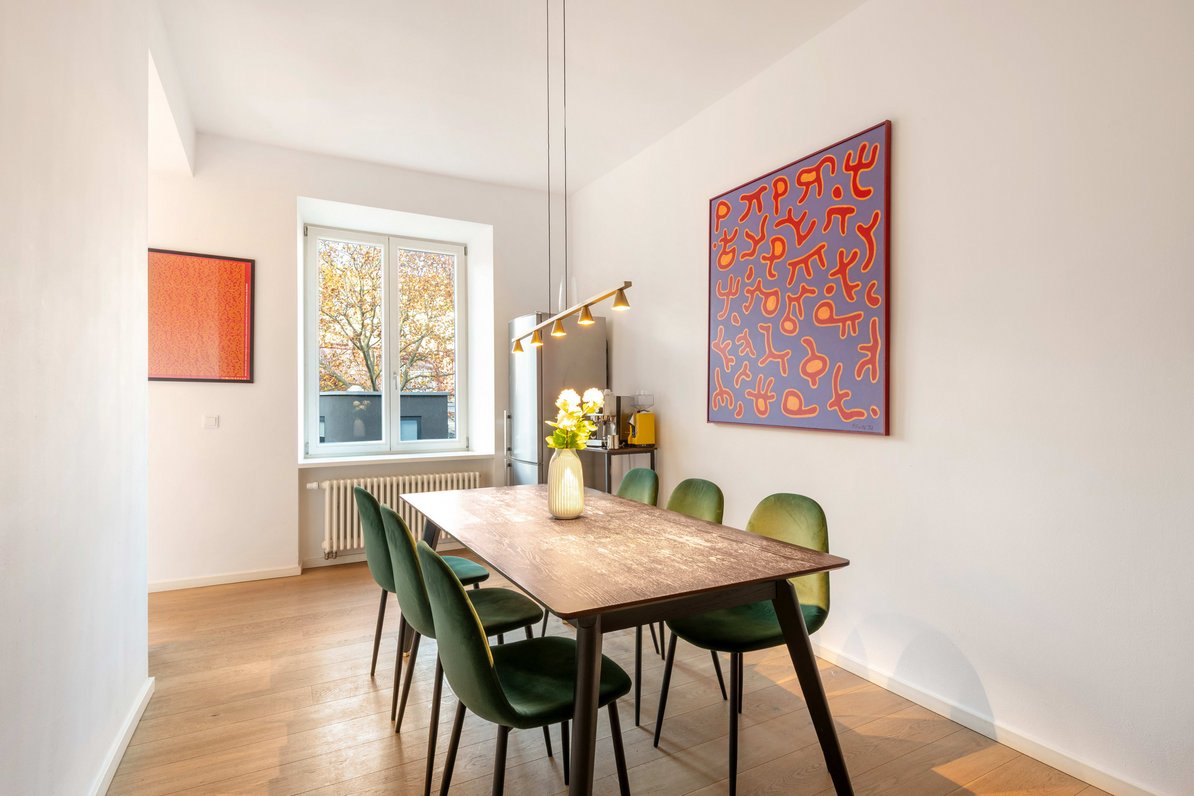 Charmanter Essbereich als Herzstück der Wohnung