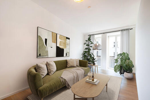 Living room (virtually furnished)