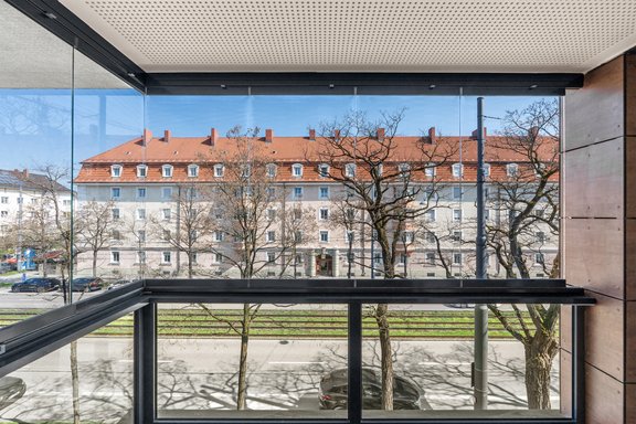 Protected loggia