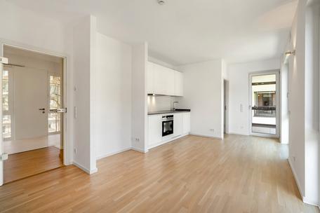 Urbanes City-Feeling: Schicke 2-Zimmer-Wohnung in zentraler Lage mit Loggia