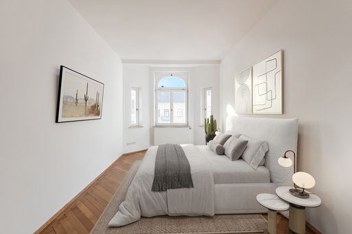 Objektvideo ansehen: Urbanes Szeneviertel: Ruhig gelegene Altbauwohnung mit drei Zimmern und kleinem Südbalkon