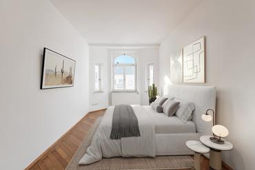 Urbanes Szeneviertel: Ruhig gelegene Altbauwohnung mit drei Zimmern und kleinem Südbalkon