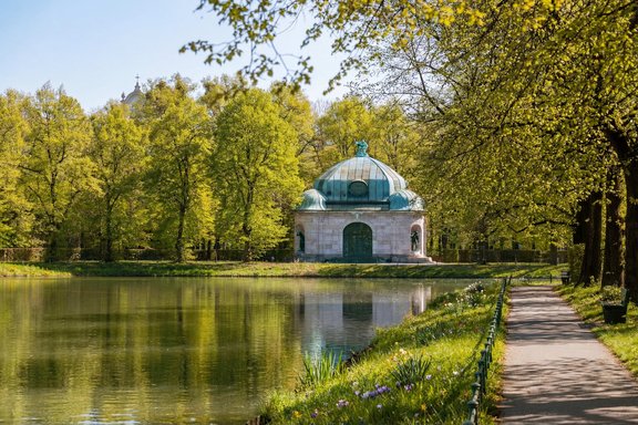 Not far from the Nymphenburg Canal