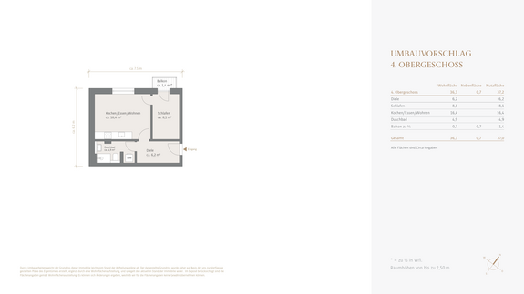 4th upper floor conversion proposal