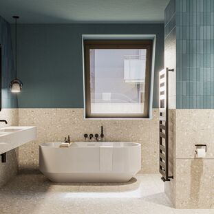 Up to four bathrooms