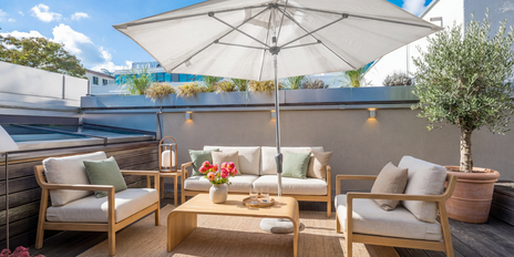 Moderne Wohnung über fünf Etagen im Herzen der Maxvorstadt und in ruhiger Hoflage