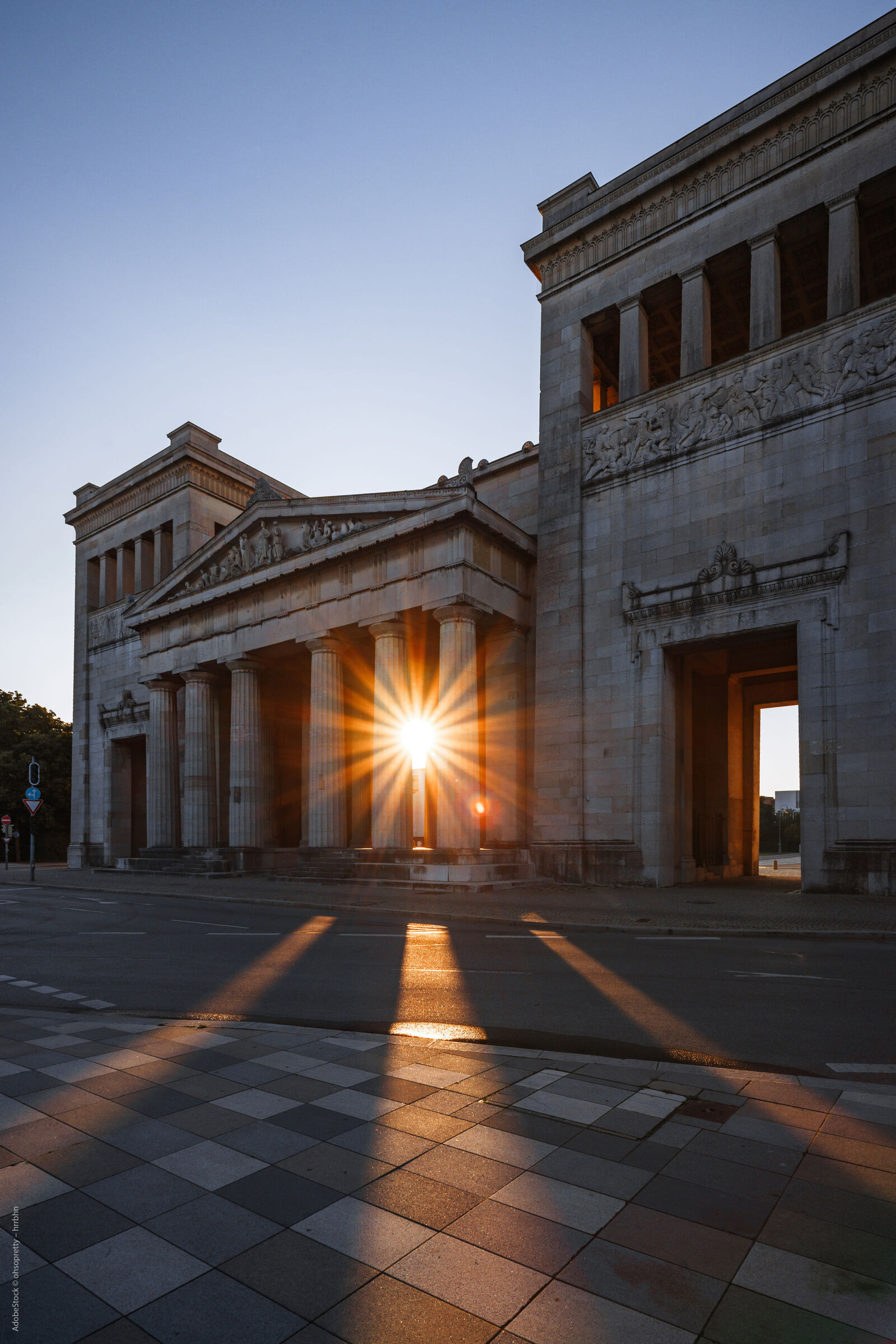 Königsplatz - nur wenige Gehminuten entfernt