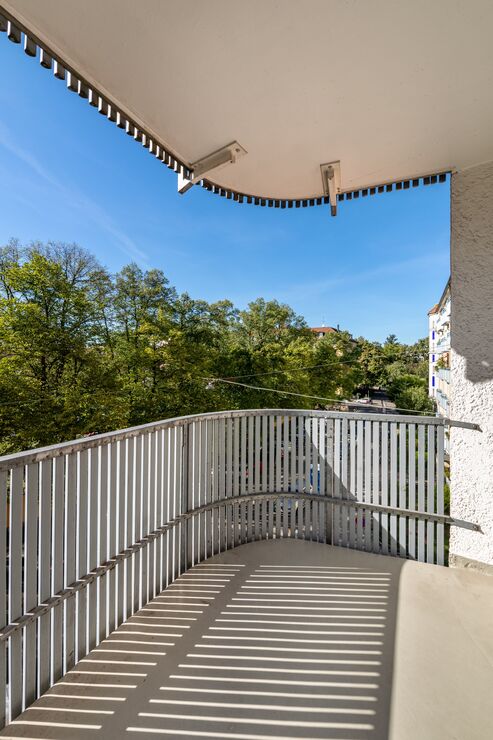 Balkon Richtung Westen