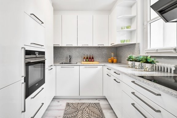Timeless kitchen in the adjoining house