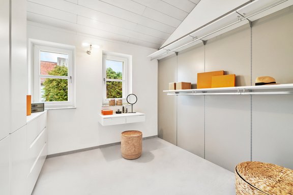 Stylish dressing room