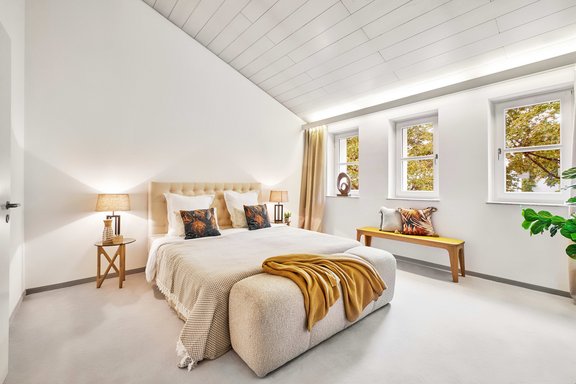 Four bedrooms upstairs