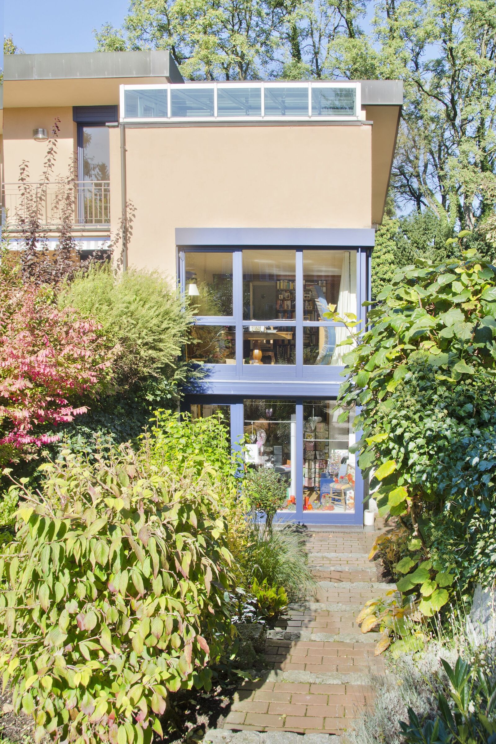 Ansicht mit Souterrainzimmer