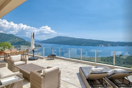 Meerblick von der Wohnterrasse