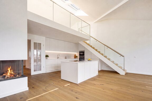 open kitchen (rendered)