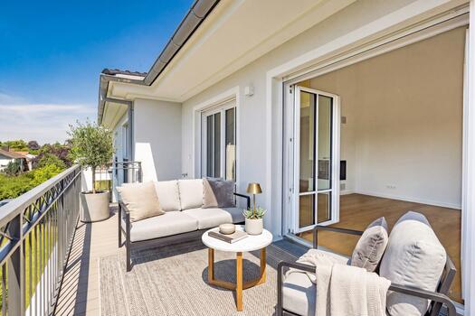 Dachterrasse (visualisiert)