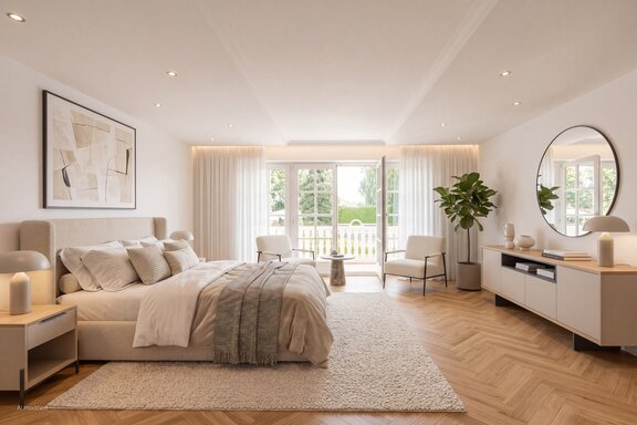 Kinder- oder Gästezimmer (visualisiert)