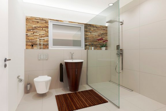 Badezimmer (Visualisierung)