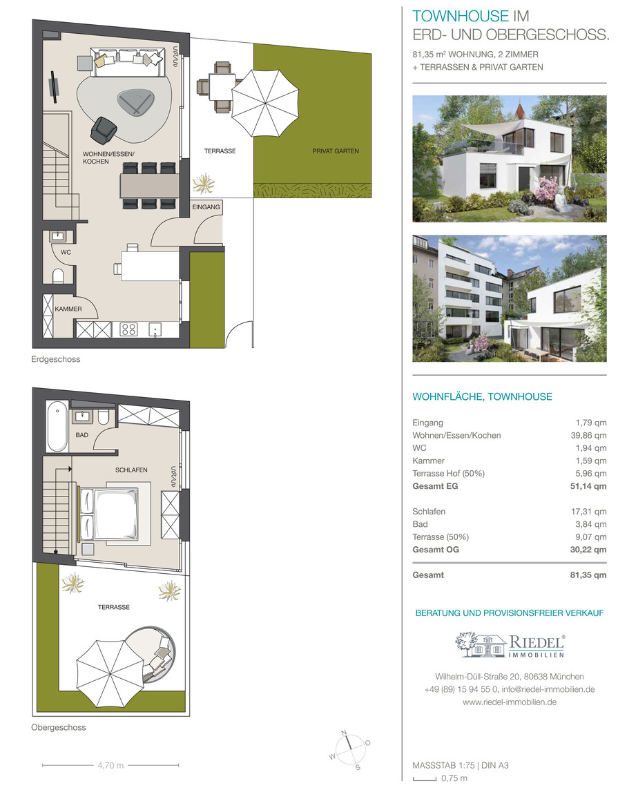 Grundriss Townhouse