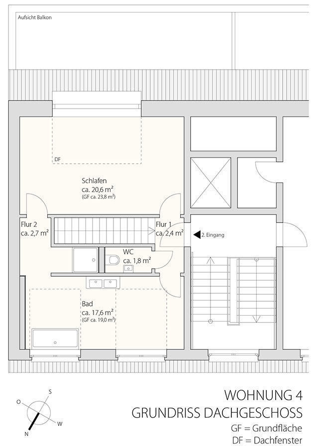 Grundriss 5 OG
