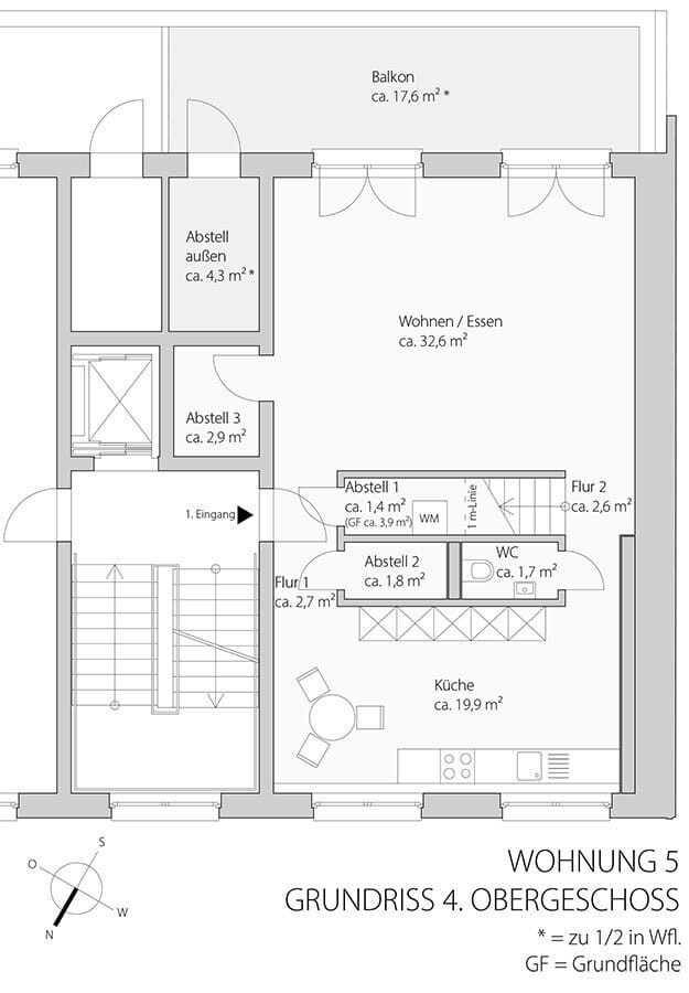 Grundriss 4 OG