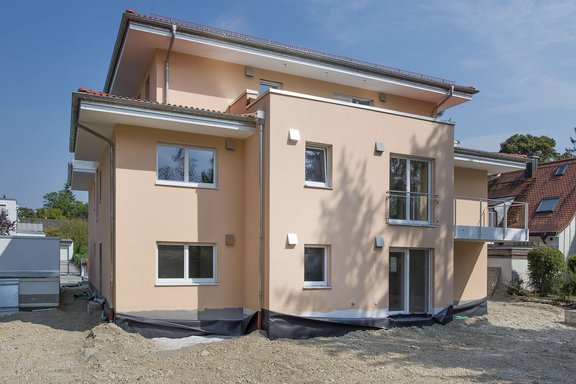 View from the garden