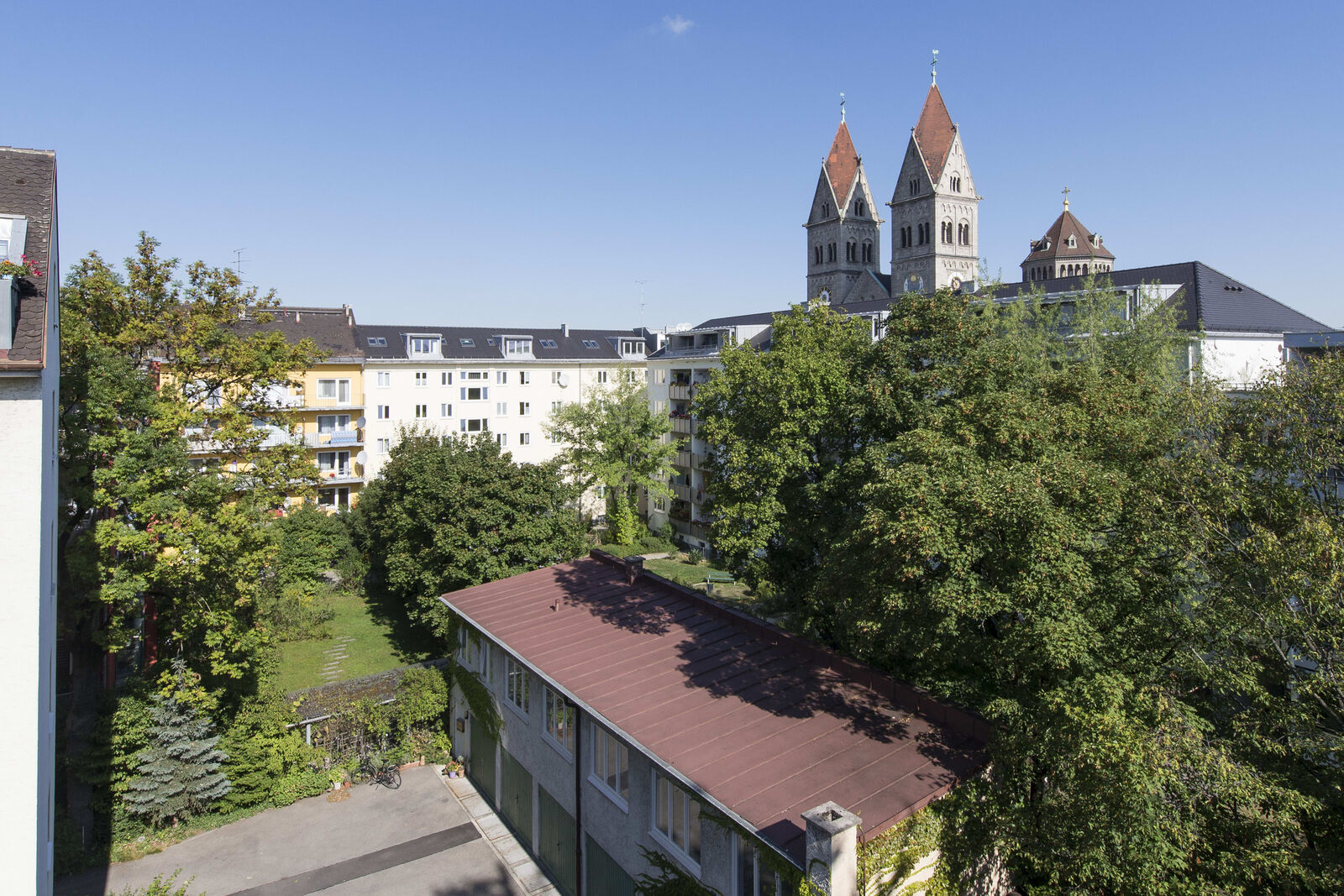 Blick aus dem 4 OG