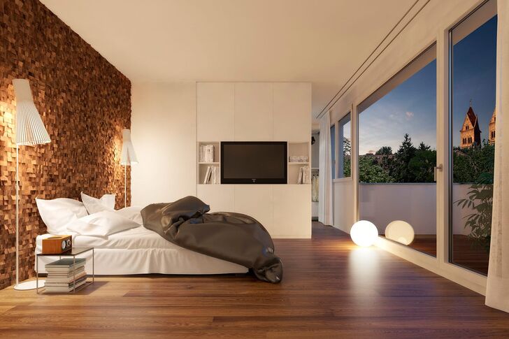 Schlafzimmer (Visualisierung)