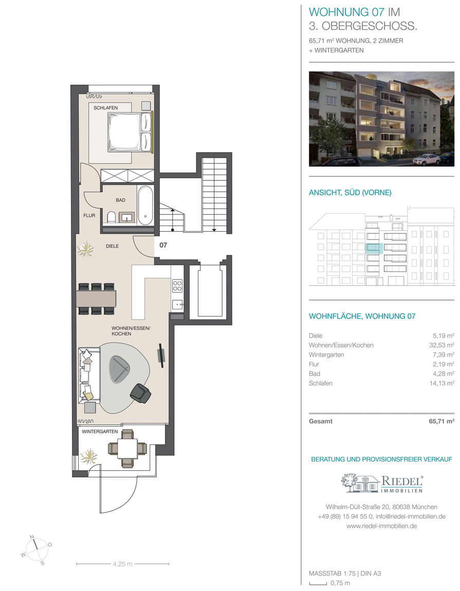 Grundriss 3 OG