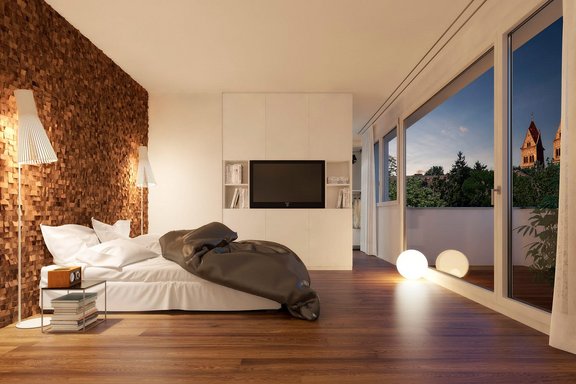 Schlafzimmer (Visualisierung)
