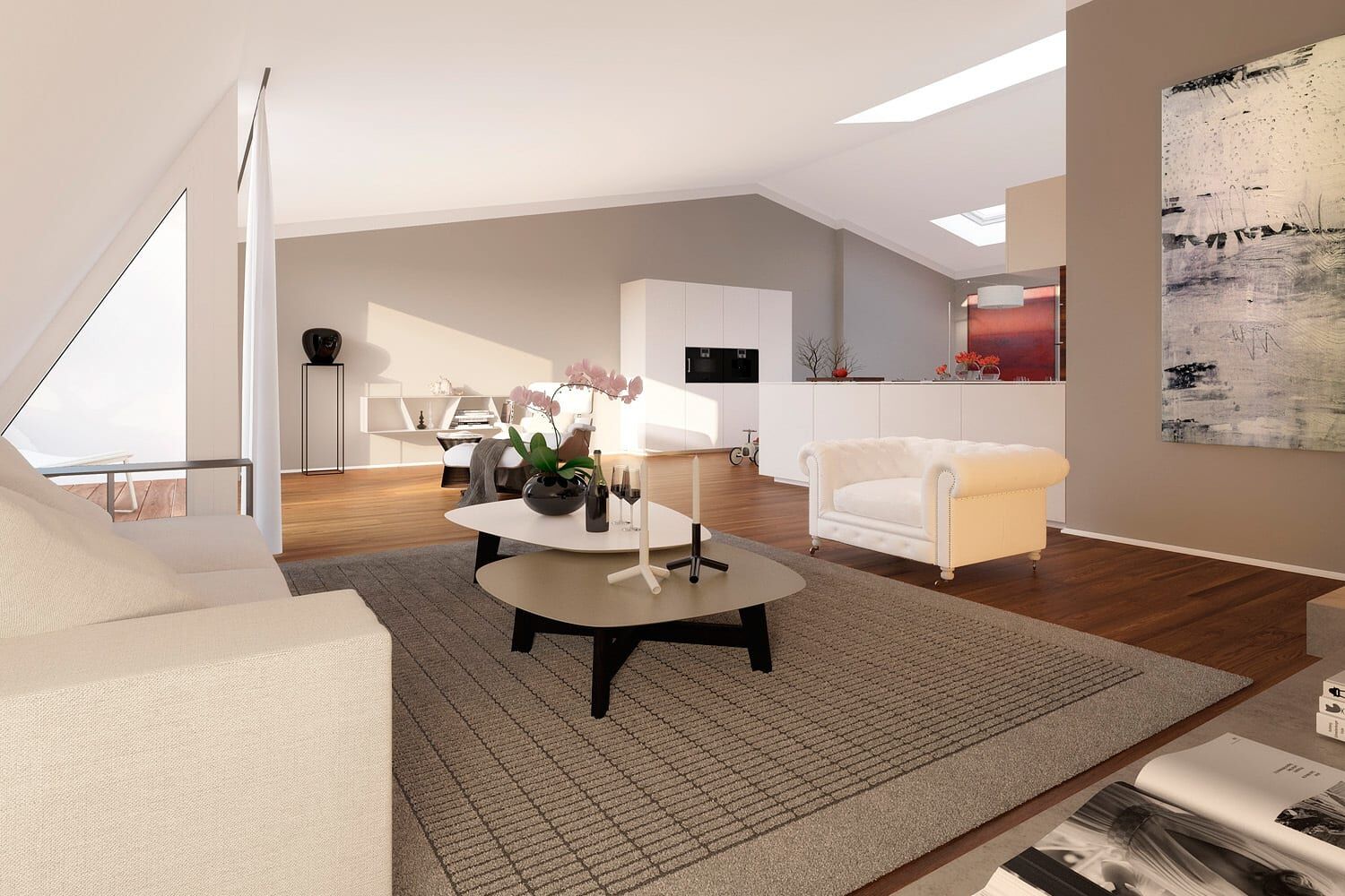 Wohnhaus Penthouse
