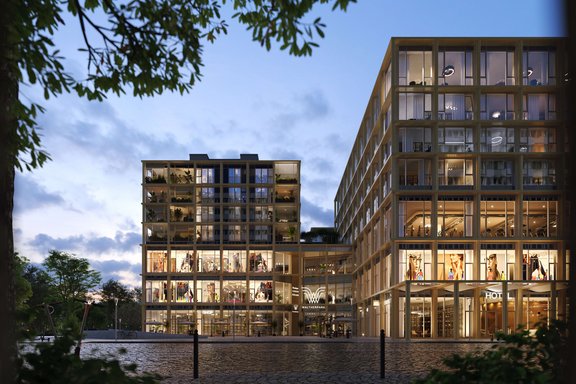 Waltherpark - Urban living - Visualization