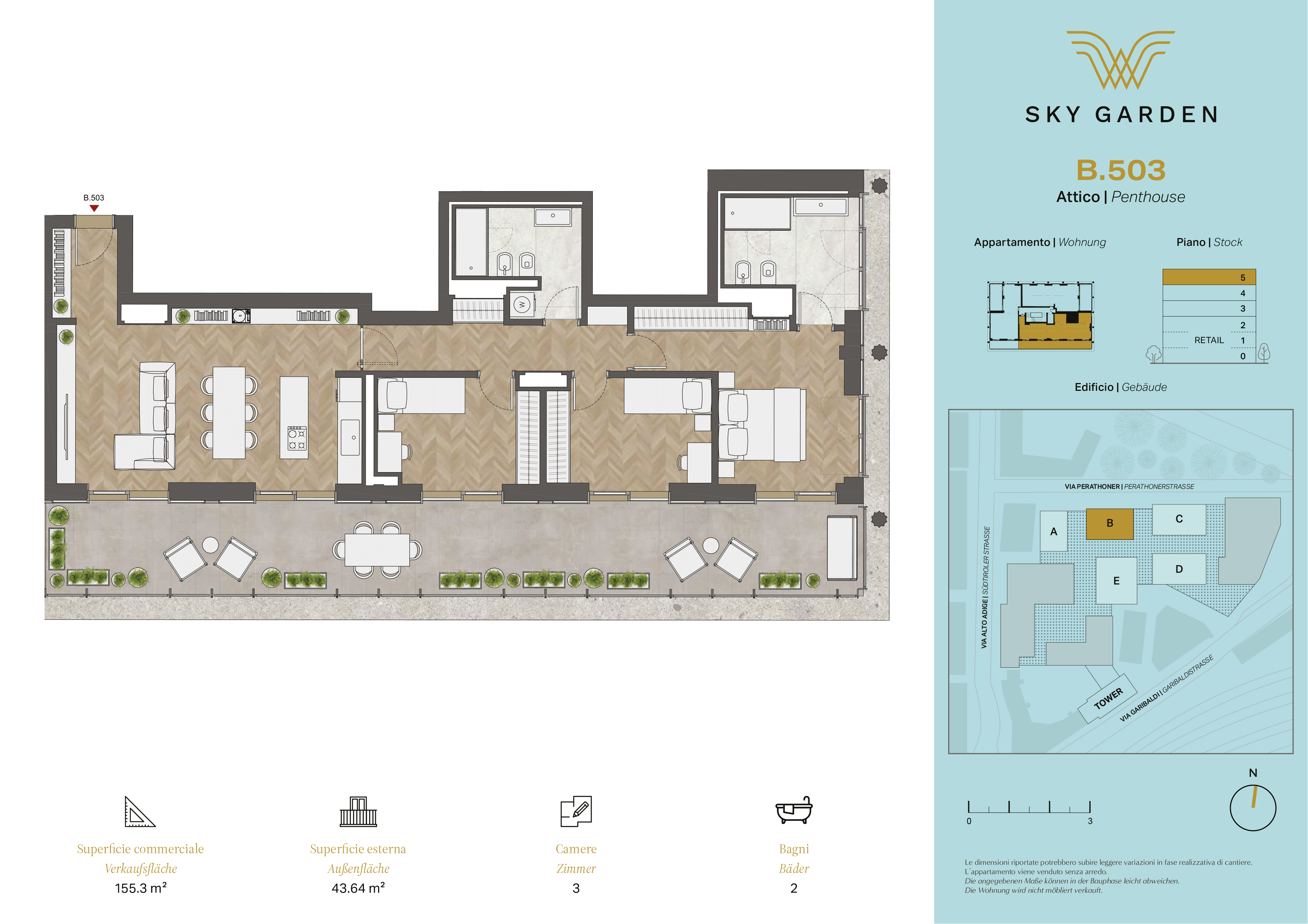 Floor plan B.503
