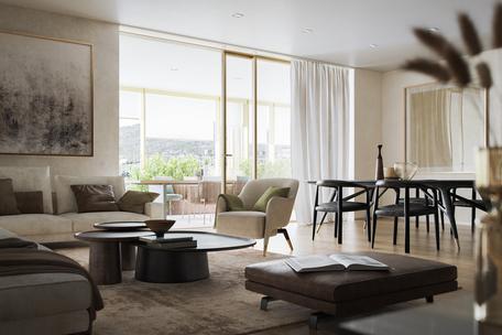 Modernes Wohnen im WaltherPark: Gartenwohnung mit 151 m² und Südterrasse