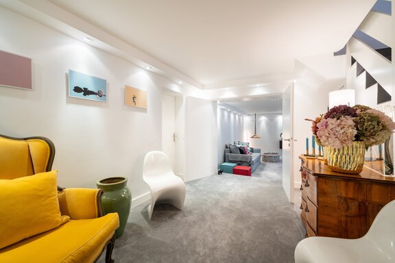 Comfortable basement