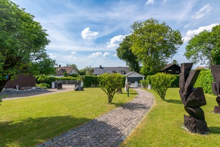 Wunderschöne Außenanlagen